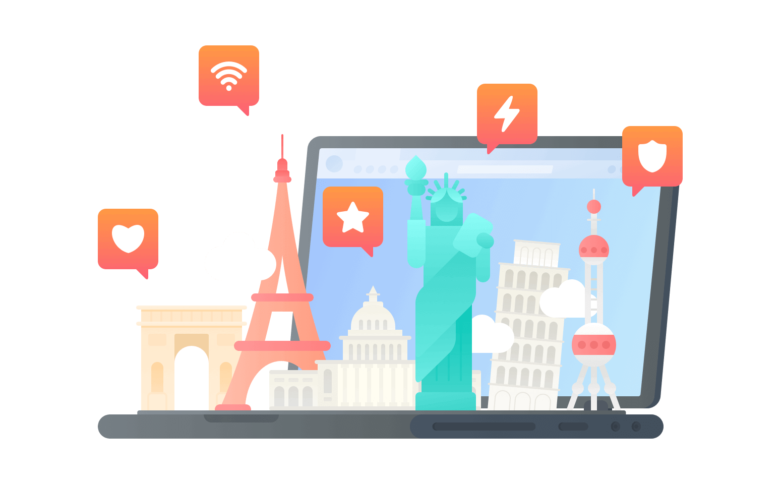 在圣多美和普林西比连接到中国的软件 - 翻回VPN